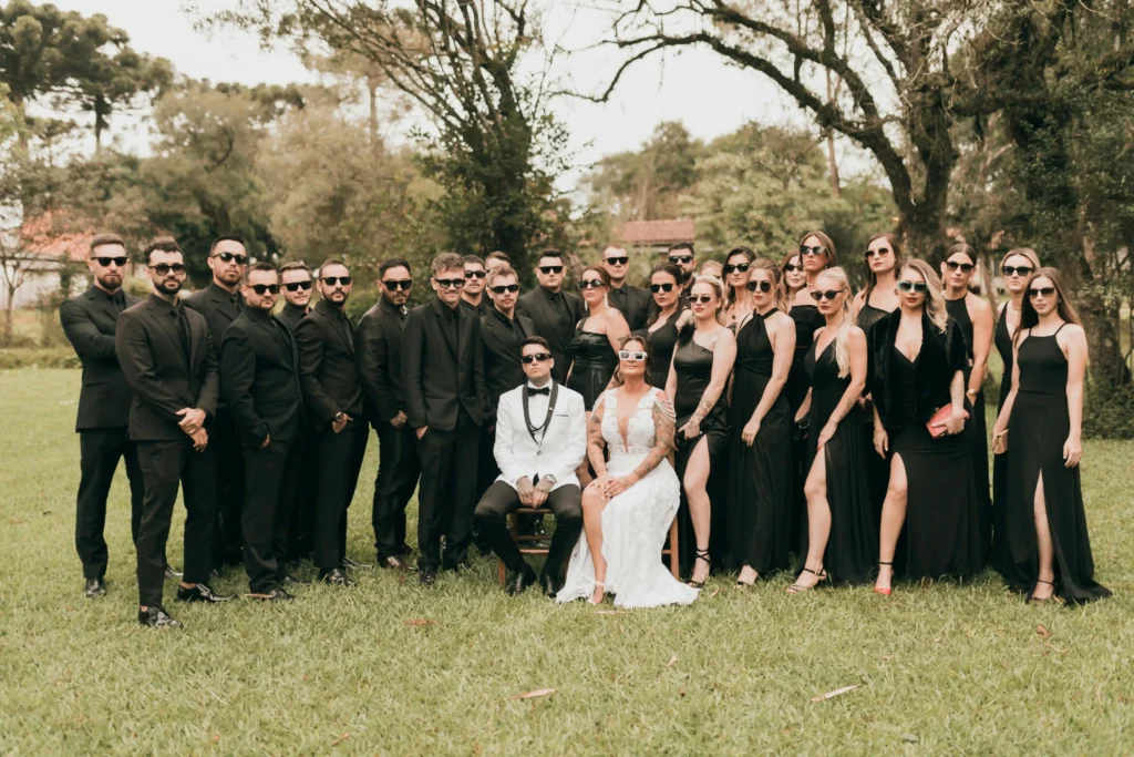 black dress code for wedding guest dresses