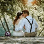 1st wedding anniversary couple