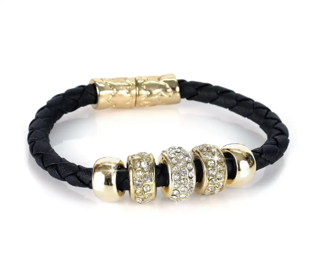 Silver jewellery bracelet