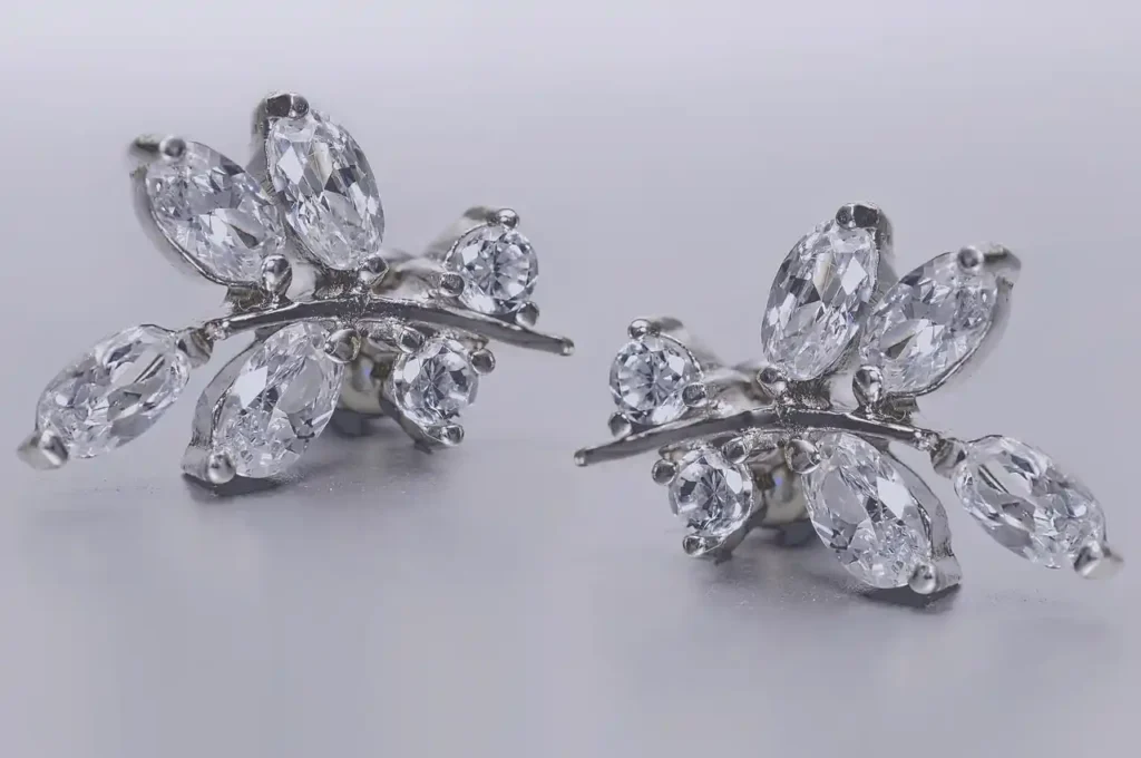 diamond jewelry earring