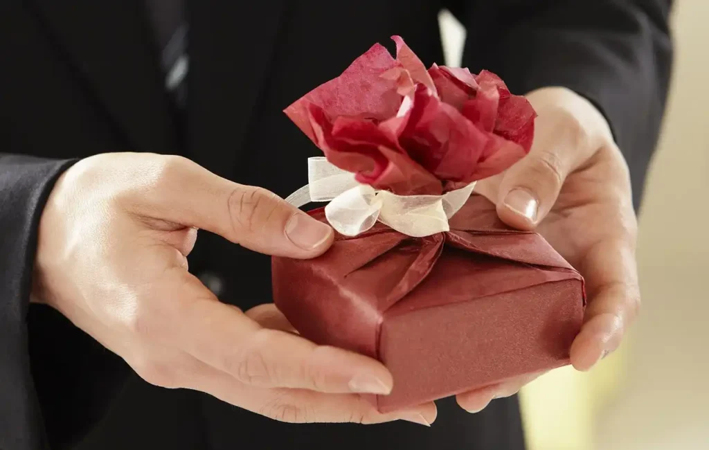 red box gift