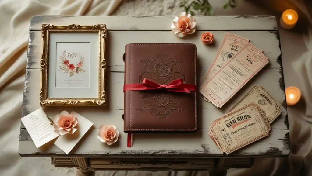 paper theme anniversary gift