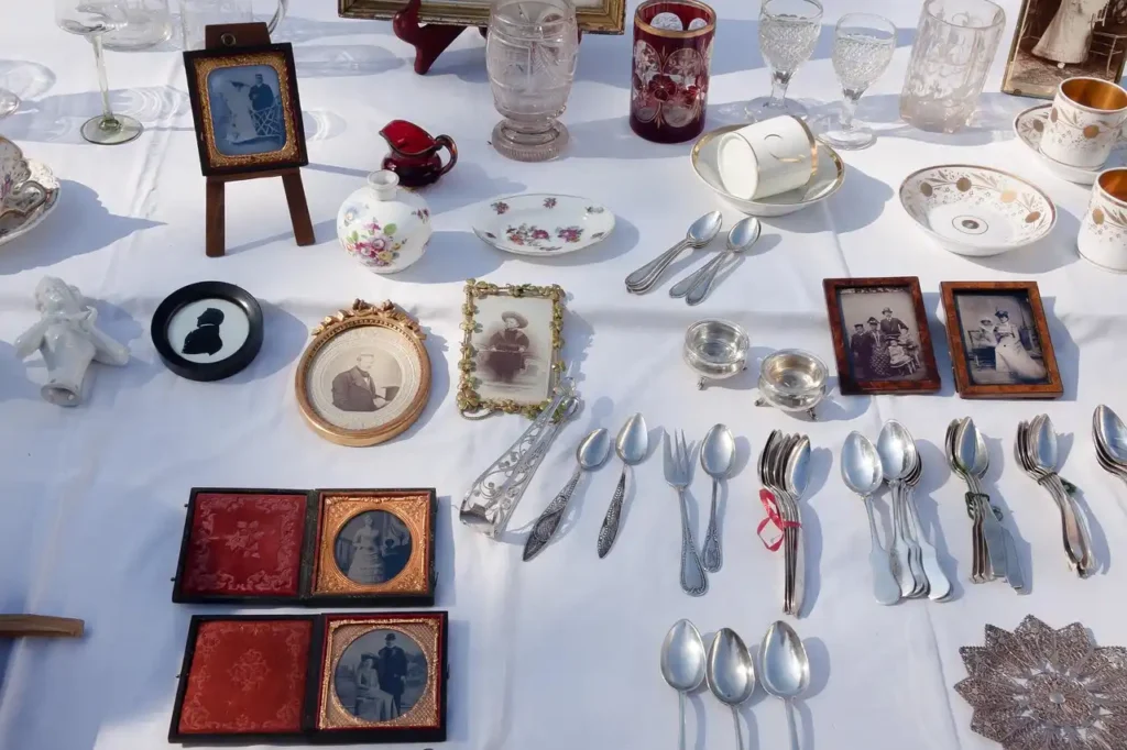 silverware on table