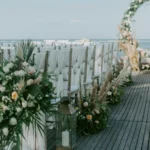 wedding chair slipcovers on the day