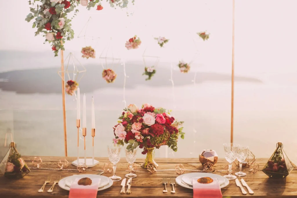 wedding decor package at valley