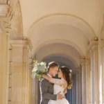 2nd wedding anniversary couple