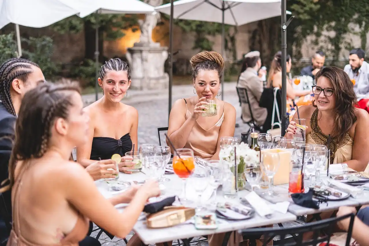 wedding without kids at reception