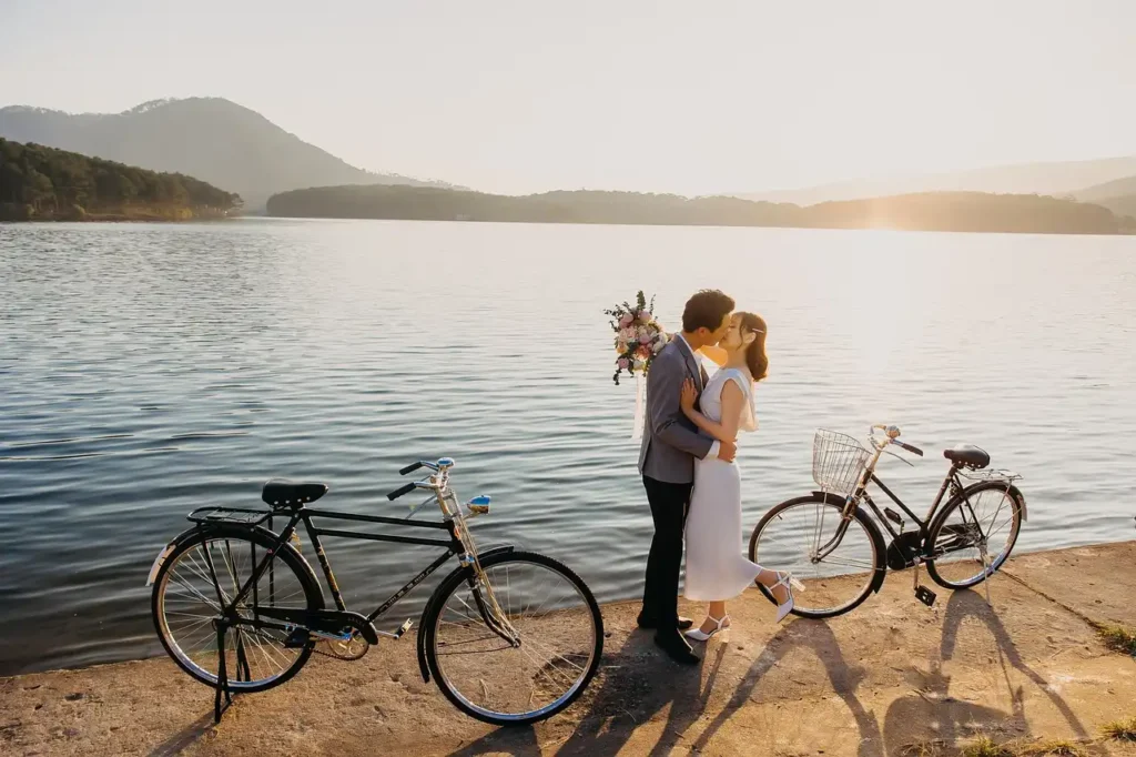 couple at valley