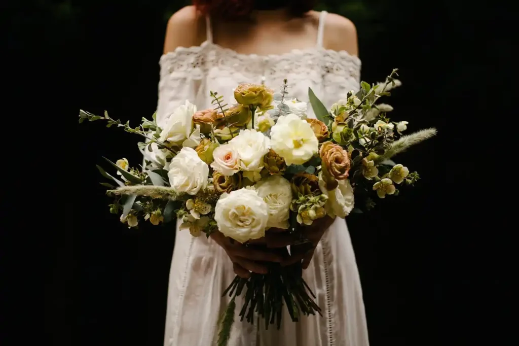 Hydrangeas theme dress