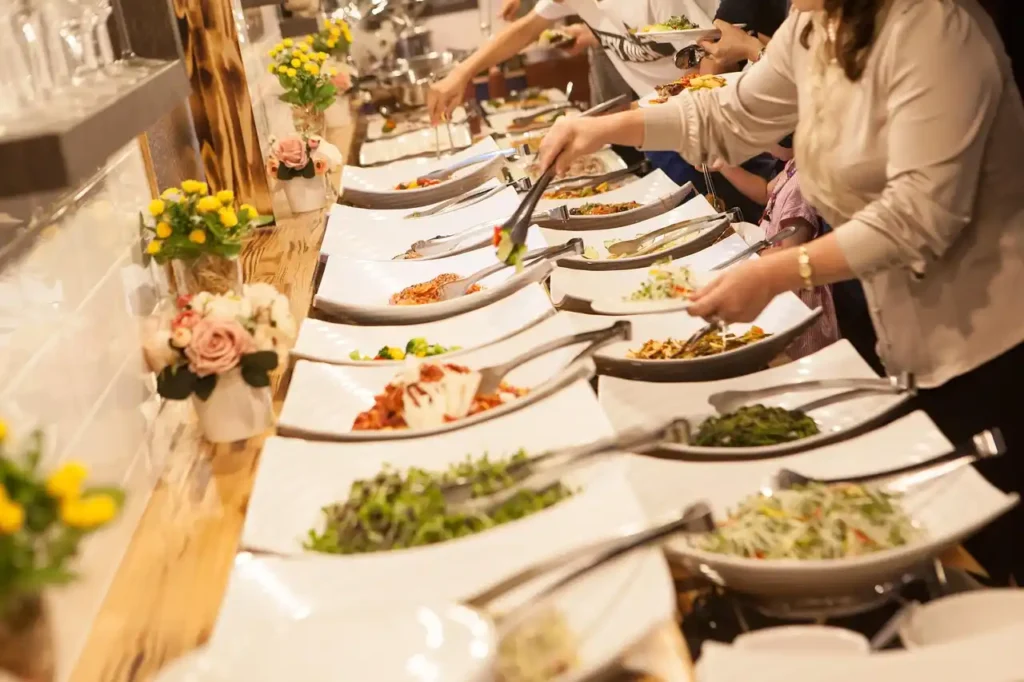 Gen Z wedding Menu