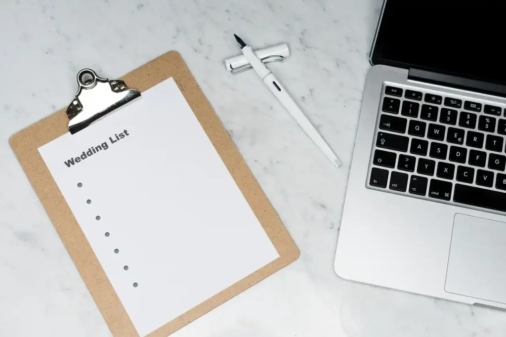 wedding budget list