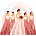 wedding bridesmaid